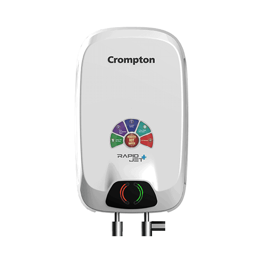 Crompton Instant Water Heater 3L Capacity with Powerful Heating Durable Body Rapid Jet Plus