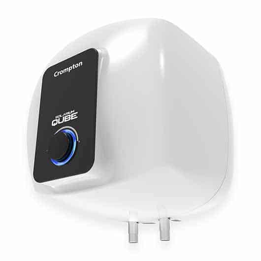Crompton Storage Water Heater 10L Capacity 5 Star Rated with Powerful Heating Element Solarium Qube Crompton Storage Water Heater 10L Capacity 5 Star Rated with Powerful Heating Element Solarium Qube