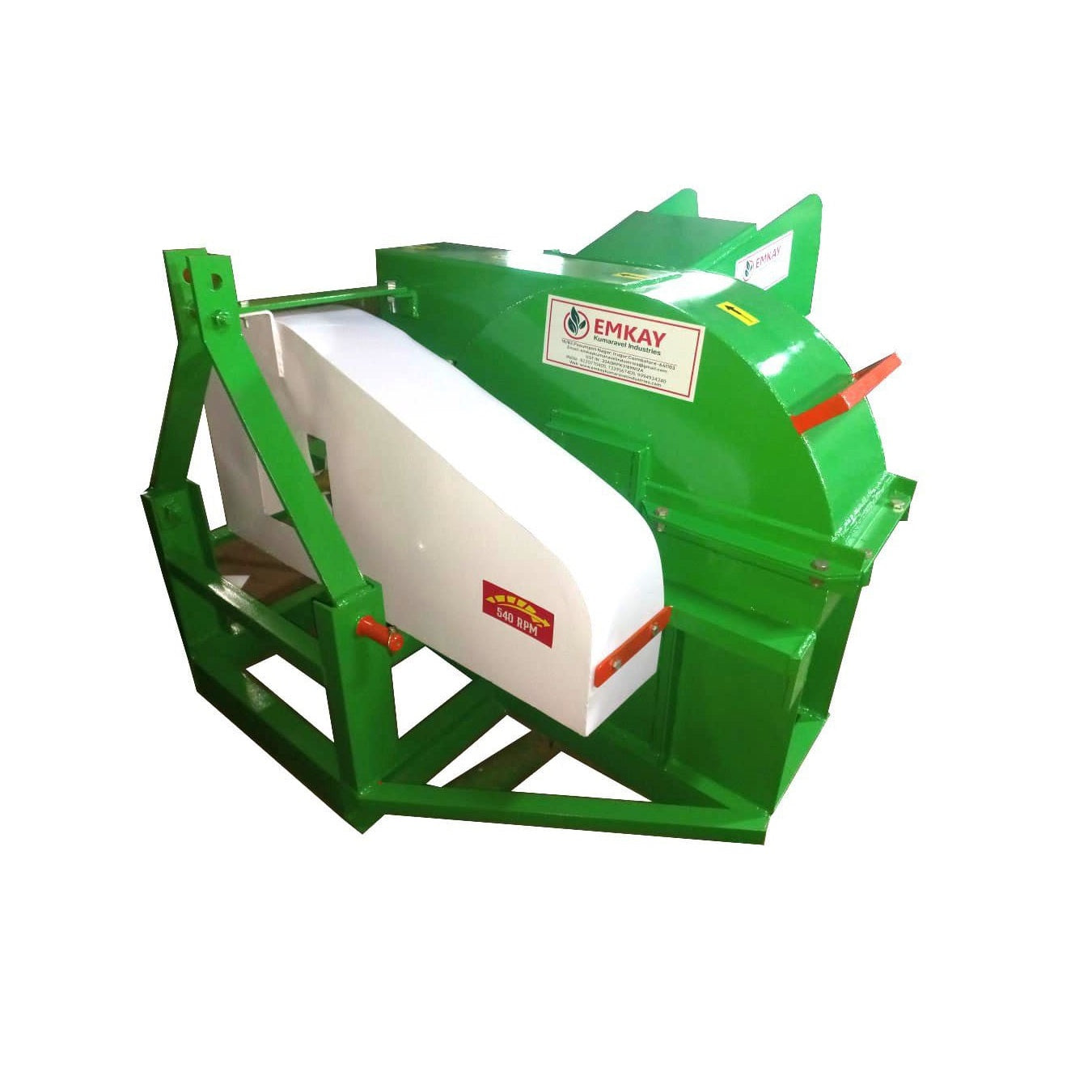 Emkay 55HP Shredder Tractor Opreated With Pulverizer