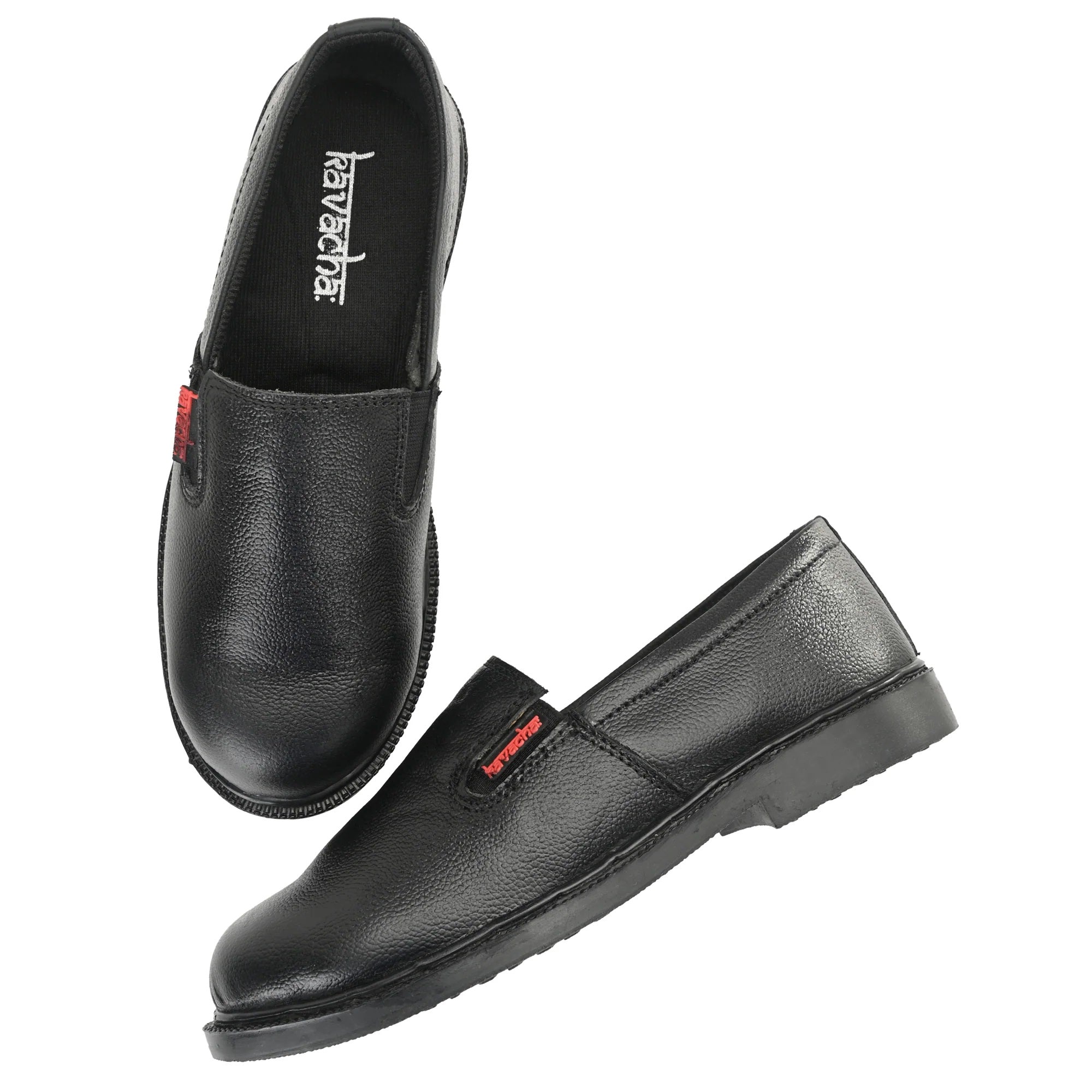 Kavacha Steel Toe Genuine Leather Women Safety Shoe S95