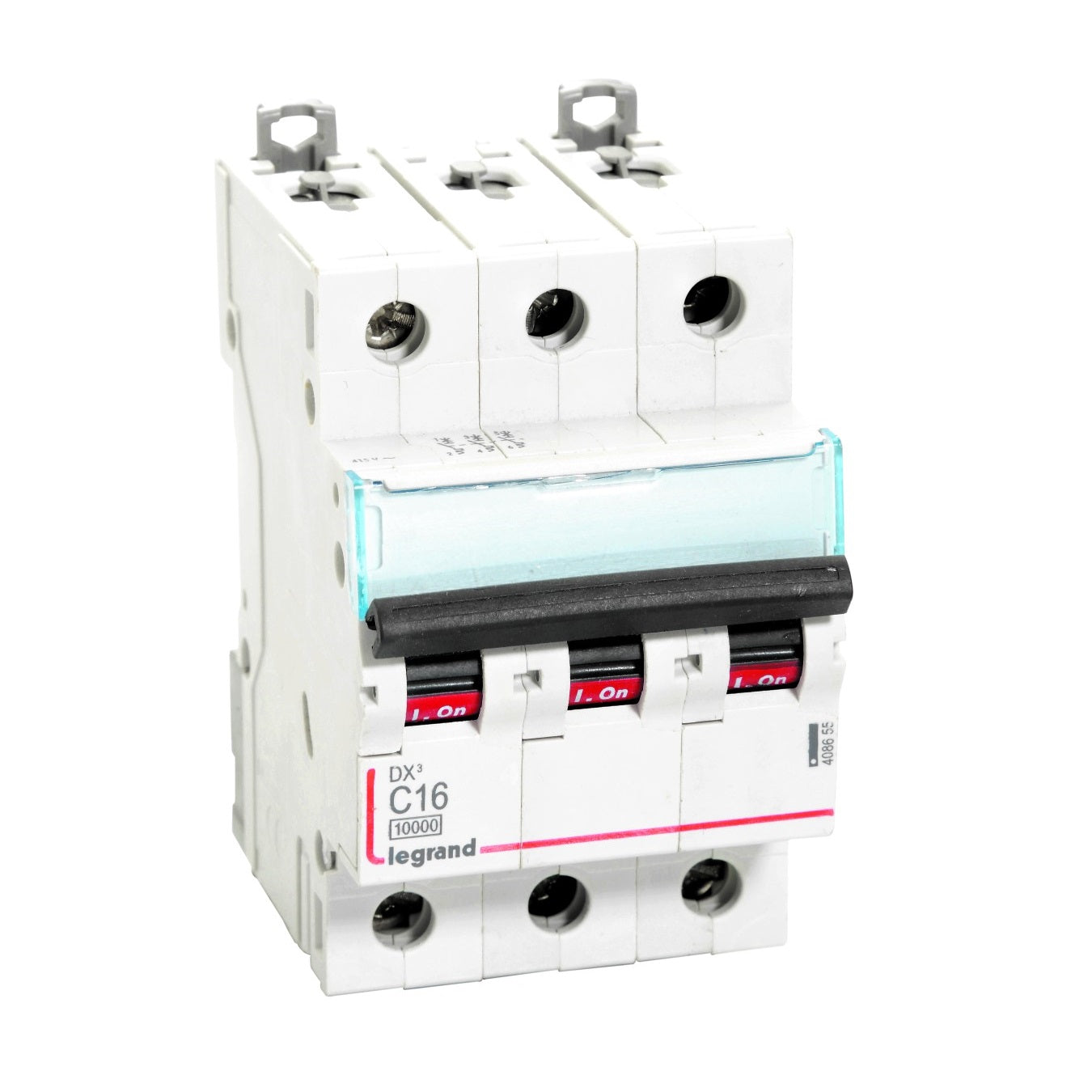 Legrand DX3 AC MCB Switches C Curve Triple Pole + Neutral 415V (Pack of 3) Legrand DX3 AC MCB Switches C Curve Triple Pole + Neutral 415V (Pack of 3)