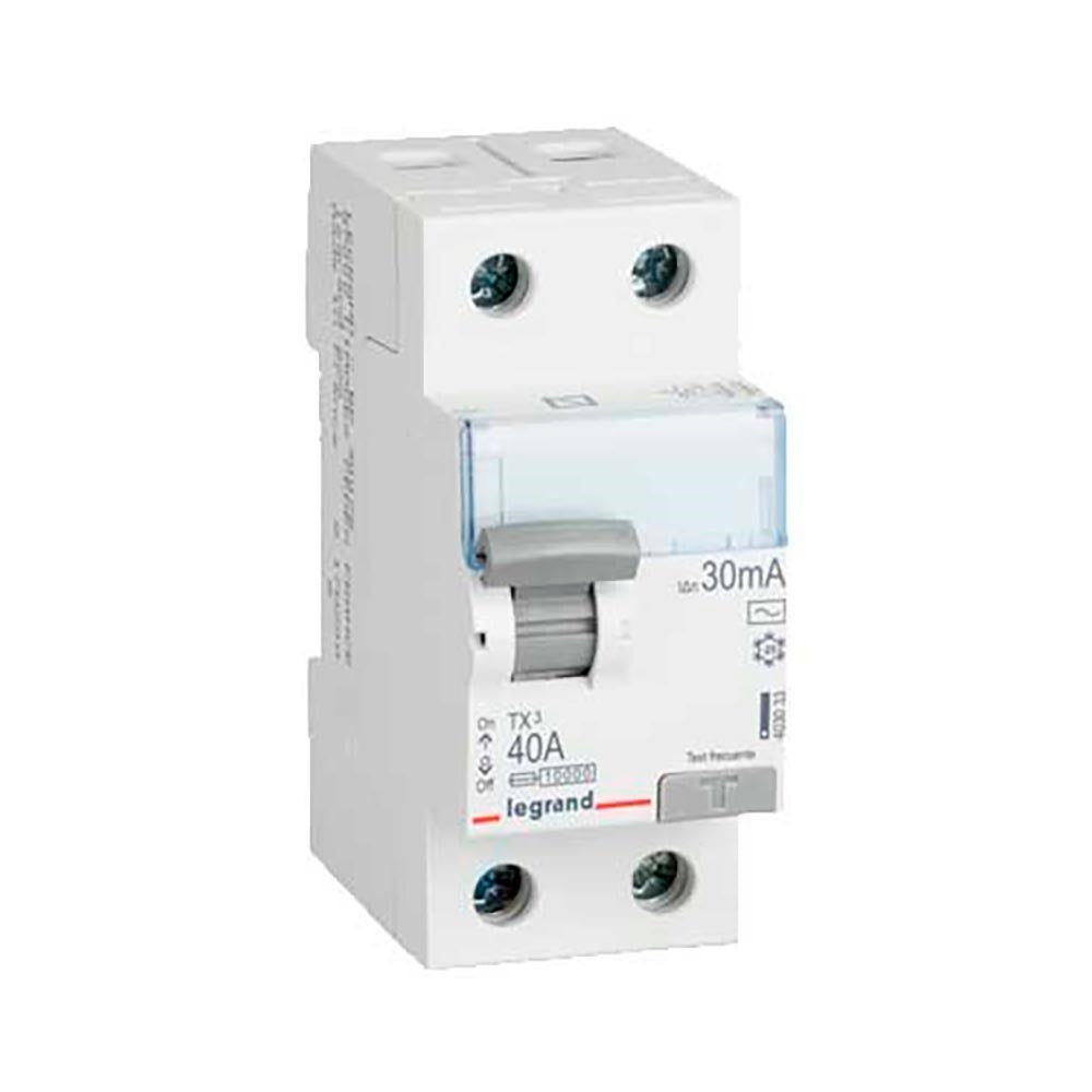 Legrand DX3 RCCB for AC Applications Upto 63A Double Pole 240V Legrand DX3 RCCB for AC Applications Upto 63A Double Pole 240V