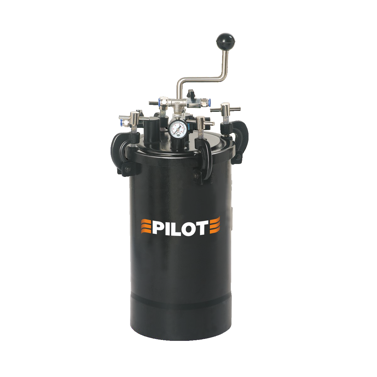 Pilot Pressure Feed Tank 60PSI 10L Capacity PFT-10 Pilot Pressure Feed Tank 60PSI 10L Capacity PFT-10