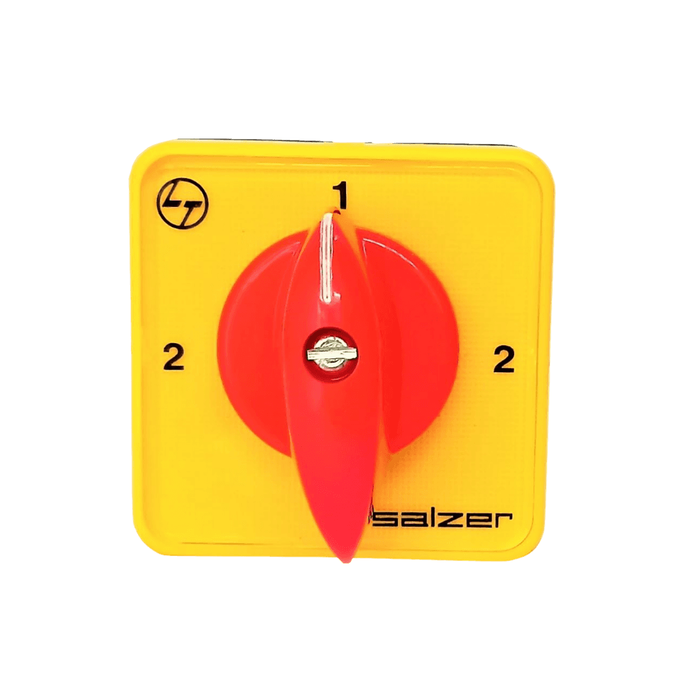 Salzer Changeover Switches without OFF 90° Complete Rotation 4 P 2W 6A 61040 (Pack of 10)