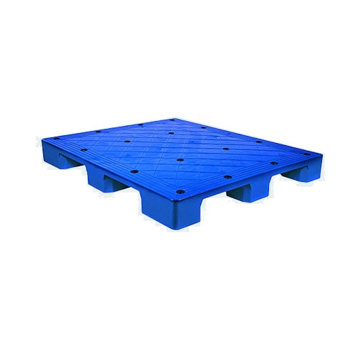 Supreme Injection Moulded Export Pallet Close Deck Single Side 9 Legs 1200 x 1000 x 125mm (Pack of 5)