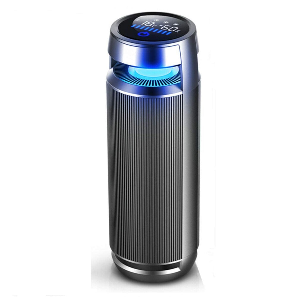 Vantro Smart Car Air Purifier with Ionizer & HEPA Digital Touch Display Vantro Smart Car Air Purifier with Ionizer & HEPA Digital Touch Display