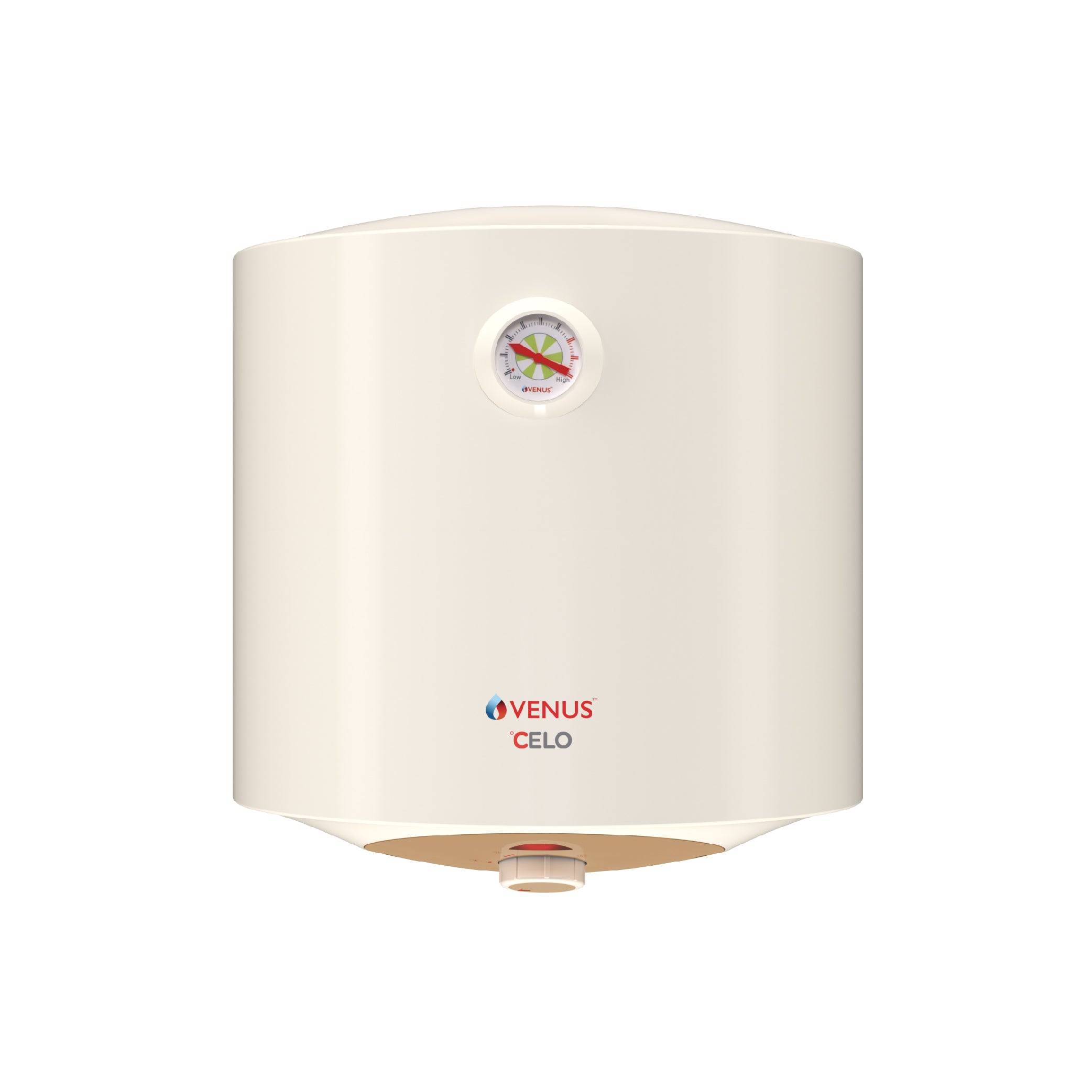 Venus Vertical Water Heater 35L Capacity with Flexible Hose Pipe Celo