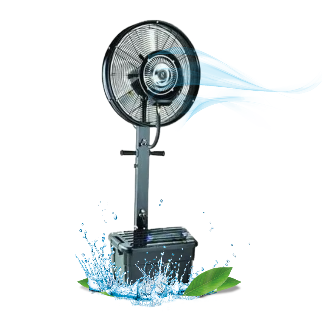 Ryna Industrial Mist Cooling Fan 45L 26 inch FA-650M Ryna Industrial Mist Cooling Fan 45L 26 inch FA-650M