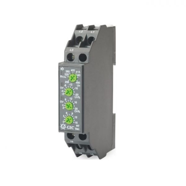GIC Voltage Monitoring Series 208 - 480VAC 1 C/O MC21D5