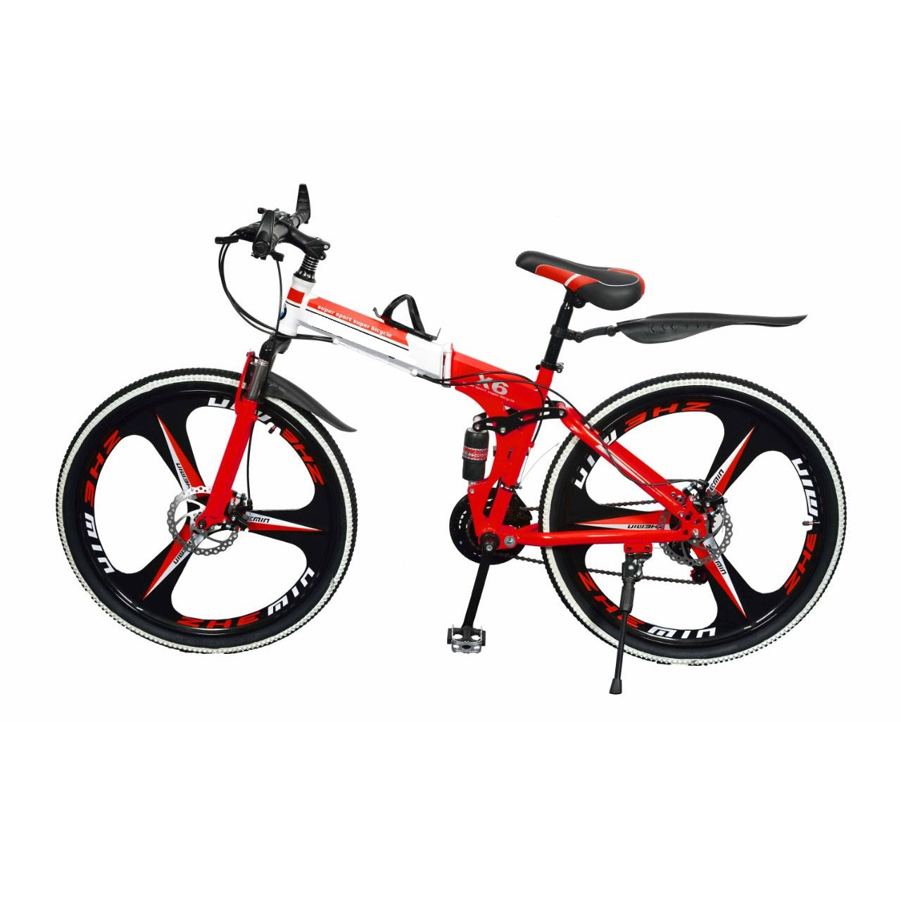 TCT 21 Speed Foldable 3 Blades Mac Wheels Bicycle TCT 21 Speed Foldable 3 Blades Mac Wheels Bicycle