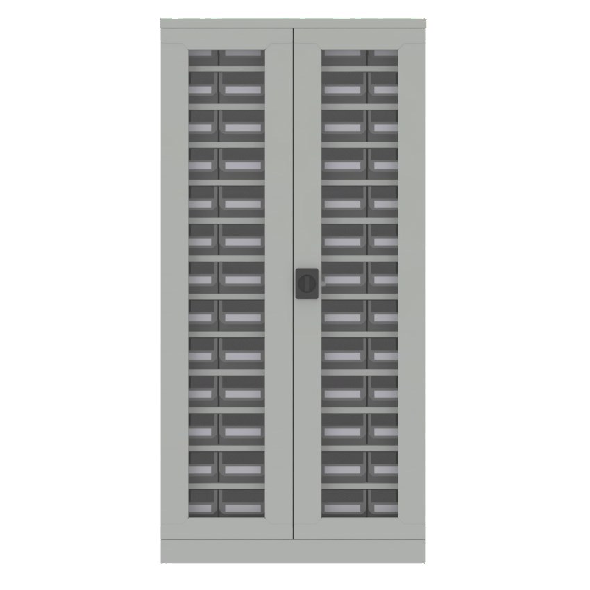 Hyna Small Parts Storage Cabinet Ordino Series 880 x 476 x 1800
