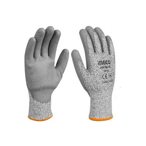 Ingco Cut-Resistance Gloves XL HGCG01-XL (Pack of 2)