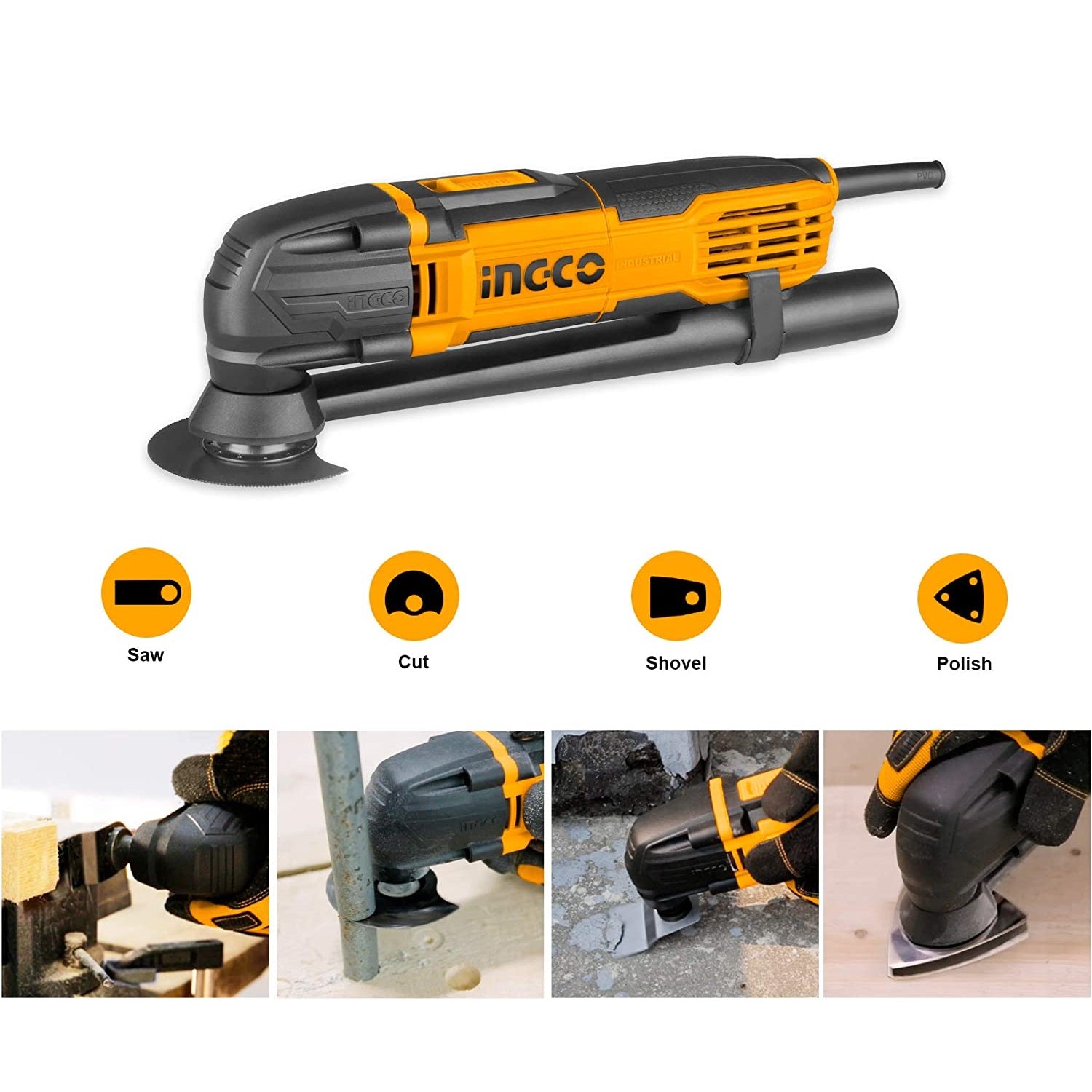 Ingco Oscillating Multi-Tool 300W MF3008 Ingco Oscillating Multi-Tool 300W MF3008