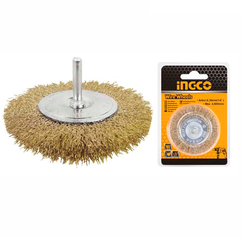 Ingco Wire Wheels 100mm WB41001 (Pack of 5)