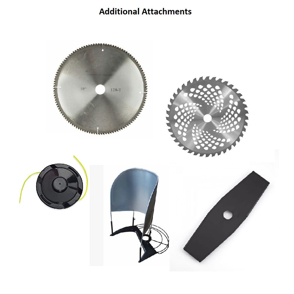 Mecstroke 2 Stroke Backpack Brush Cutter 52CC with Accessories SM-52BP Mecstroke 2 Stroke Backpack Brush Cutter 52CC with Accessories SM-52BP