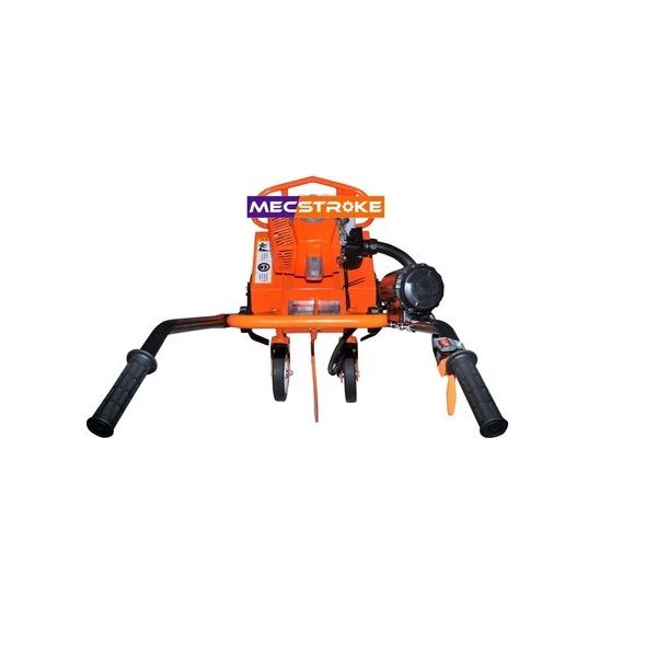 Mecstroke Mini Rotary Tiller Heavy Duty 68CC Petrol Operated With Tool Kit SM-MT68