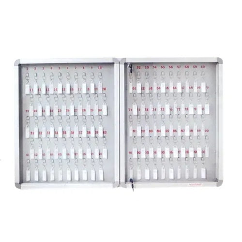 Alkosign Standard Steel Hook Key Cabinet 20-100 Keys AKB