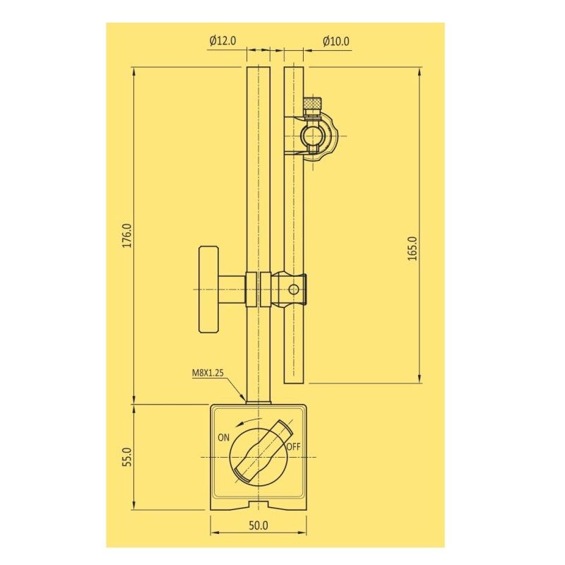 Baker Dial Magnetic Stand MS Baker Dial Magnetic Stand MS