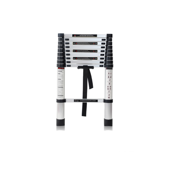 Portable Single Straight Telescopic Ladder 10 Steps 2.9m Portable Single Straight Telescopic Ladder 10 Steps 2.9m