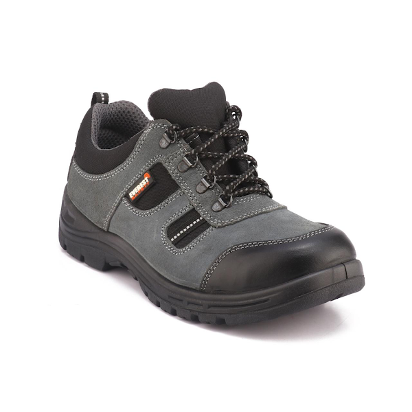 Leather safety shoes price discount