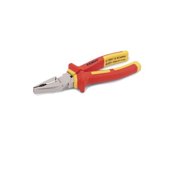 Round nose pliers dip-insulated 160 mm