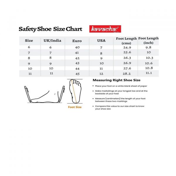 Kavacha Steel Toe Safety Shoe S19