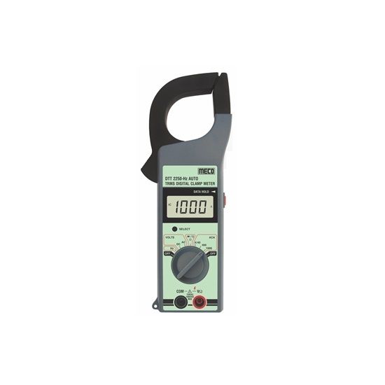 Meco 3 3/4 Digit 4200 Counts 1000A AC Digital Clampmeter TRMS 2250-HZ AUTO