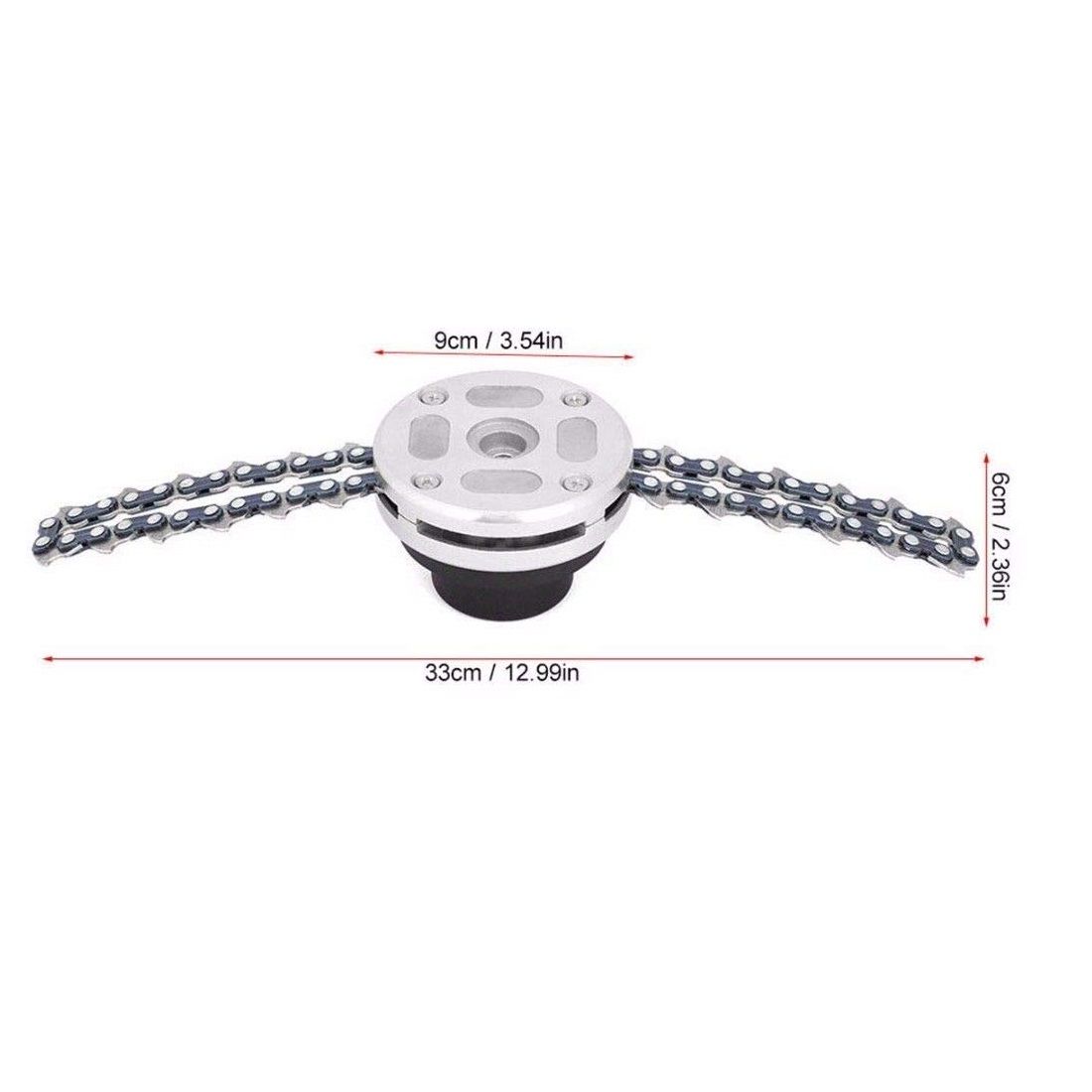 Mecstroke Chain Trimmer Head for Brush Cutter Mecstroke Chain Trimmer Head for Brush Cutter