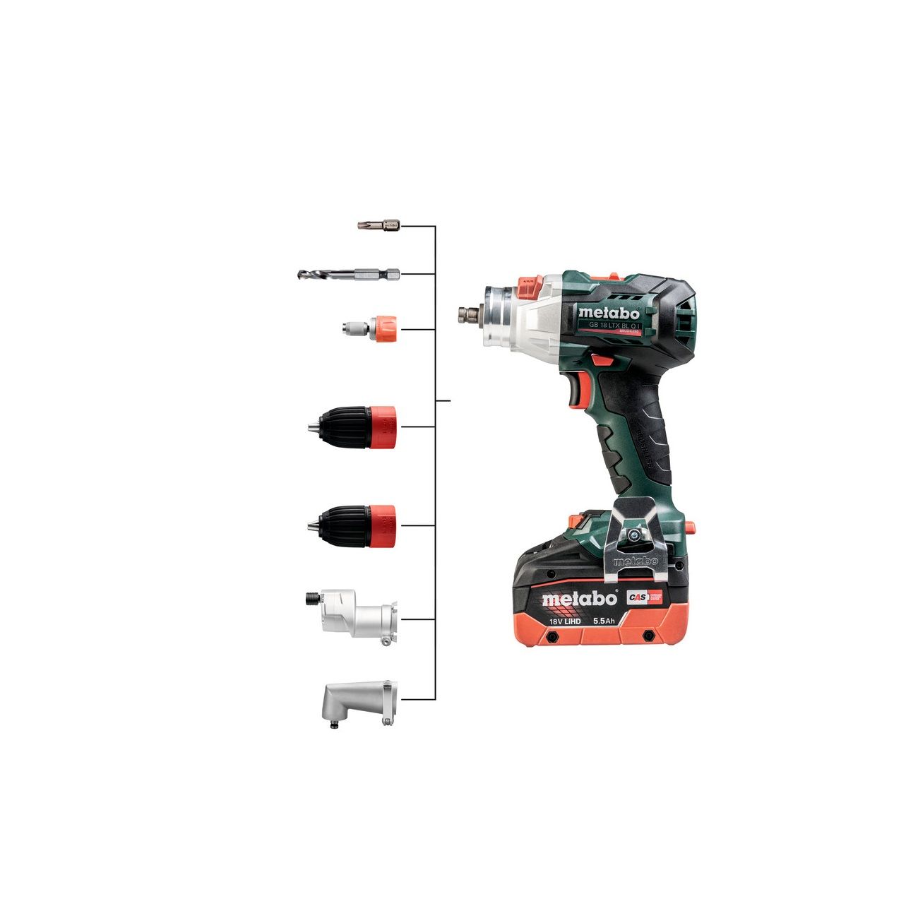 Metabo Cordless Tapper 18V GB 18 LTX BL Q I Metabo Cordless Tapper 18V GB 18 LTX BL Q I