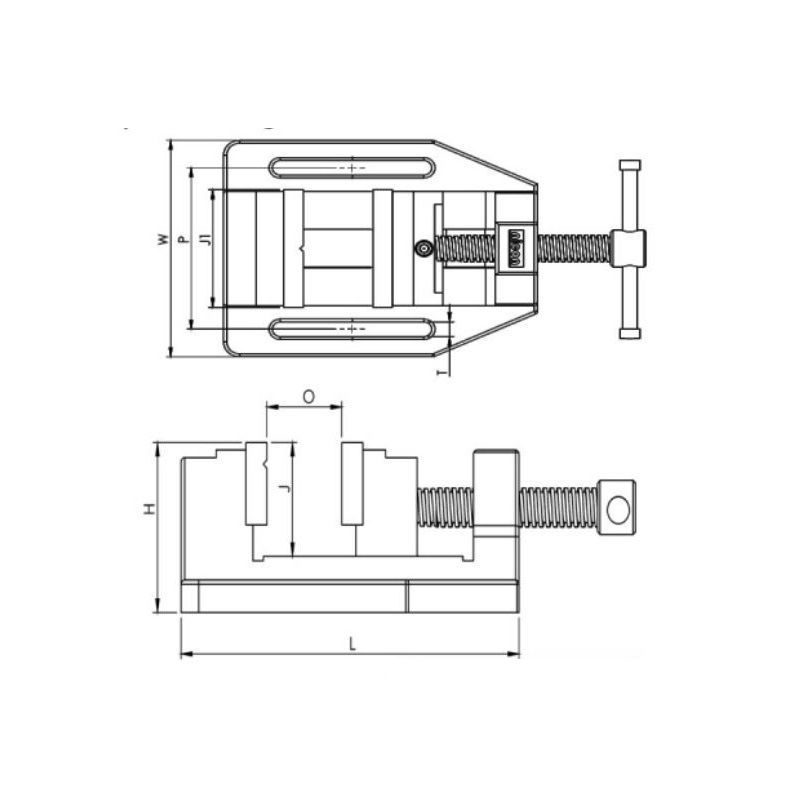 Nicon Drill Machine Vise Deluxe Model N-163
