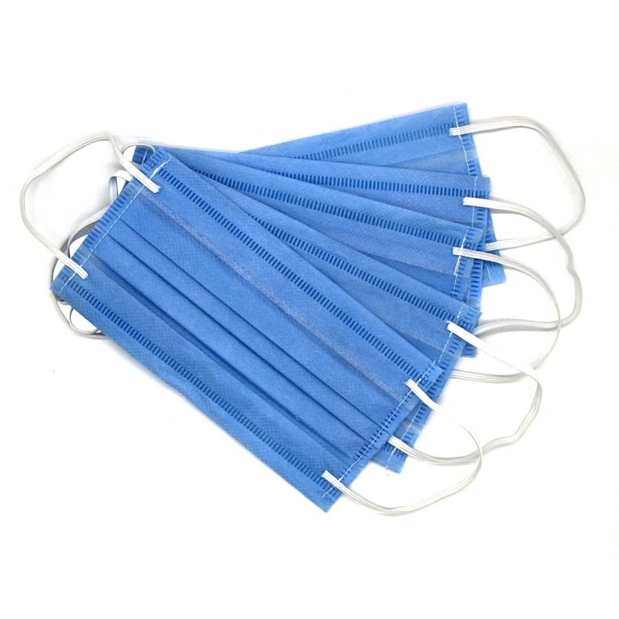 Non-Woven 3Ply Face Mask with Elastic Ear Loop and Free of Nose Clip (Pack Of 100) Non-Woven 3Ply Face Mask with Elastic Ear Loop and Free of Nose Clip (Pack Of 100)