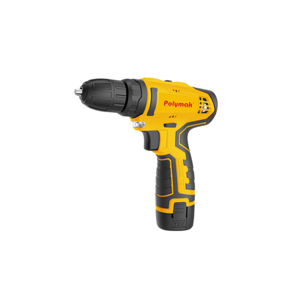 Polymak Cordless Drill 10mm PM-CDD-12V-2B - Main Image