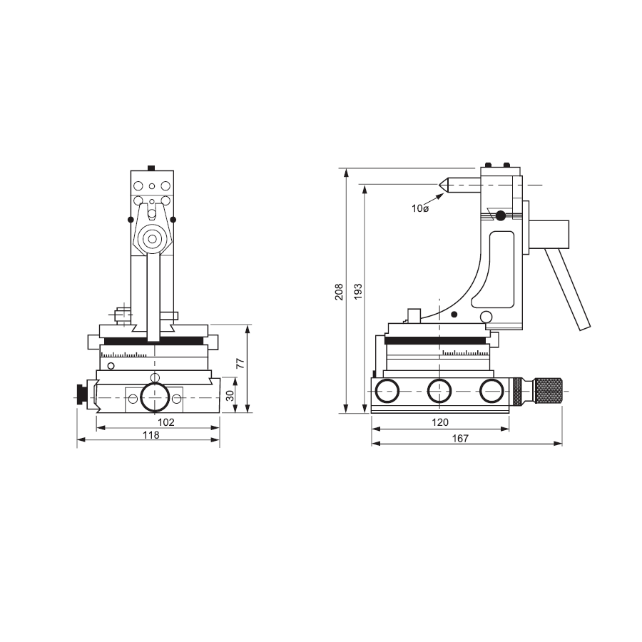 Vertex Universal Wheel Dresser V-TDC Vertex Universal Wheel Dresser V-TDC