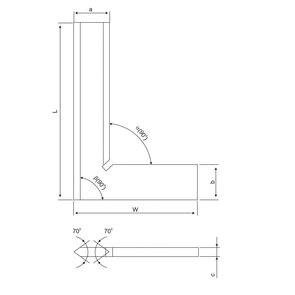 Yamayo Beveled Edge Square Yamayo Beveled Edge Square