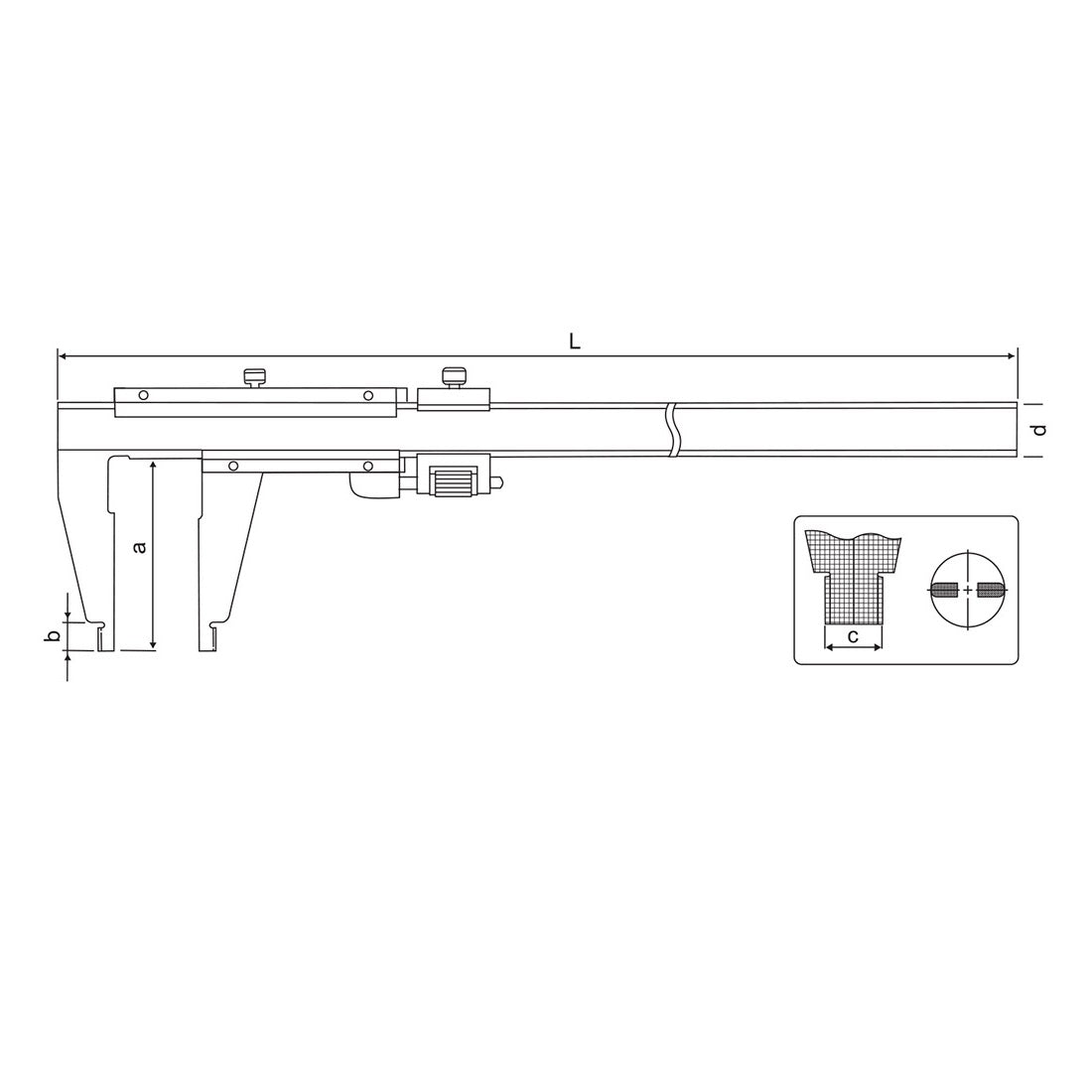 Yamayo Heavy Duty Vernier Caliper 300-2000mm Yamayo Heavy Duty Vernier Caliper 300-2000mm