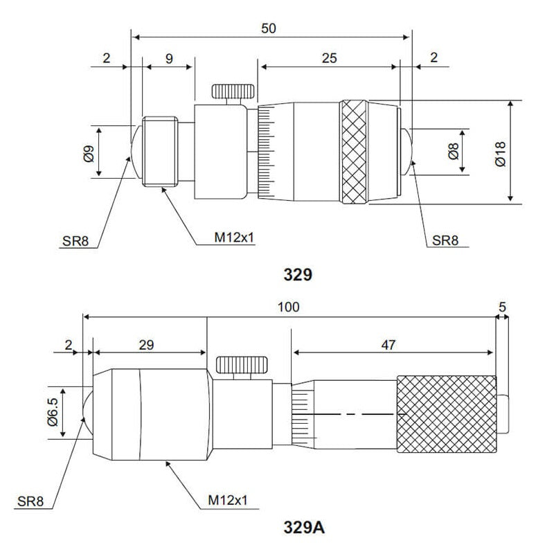 Yamayo Tubular Inside Micrometer 50-2100mm