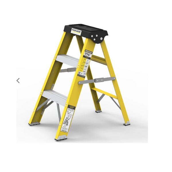 Youngman FRP A Type Single Side Ladder 4 - 14 Steps