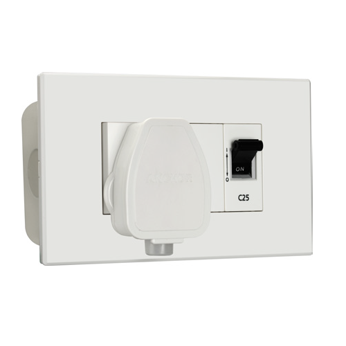 Ac Back Box Buy Anchor 4 Module Modular AC Box 25A SP MCB with Metal Enclosure ...