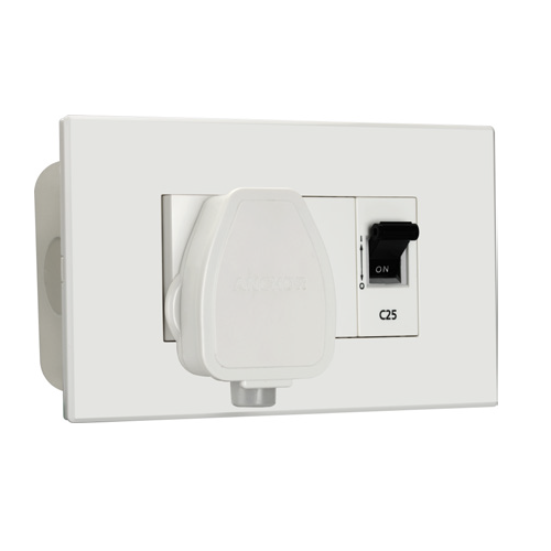 Anchor 4 Module Modular AC Box 25A SP MCB with Plug Top Without Enclosure 98499 (Pack of 7)