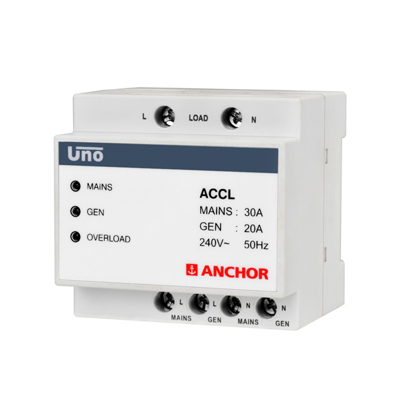 Anchor UNO Automatic Changeover ACCL SPN Switchgear