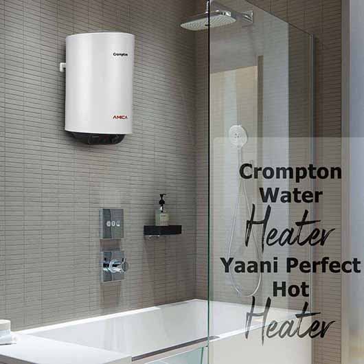 Crompton Storage Water Heater 10L Capacity 5 Star Rated with Corrosion Resistance Amica