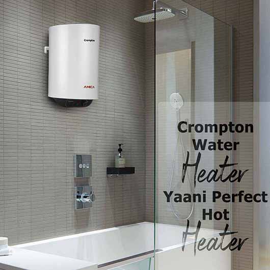 Crompton Storage Water Heater 25L Capacity 5 Star Rated with Corrosion Resistance Amica