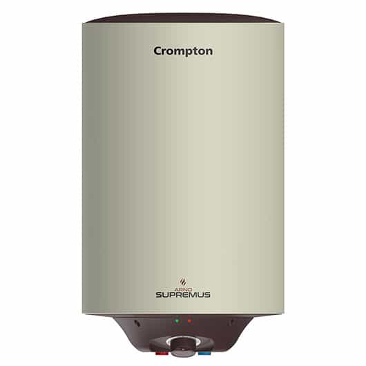 Crompton Storage Water Heater 10L Capacity 5 Star Rated with Temperature Controller Arno Supremus