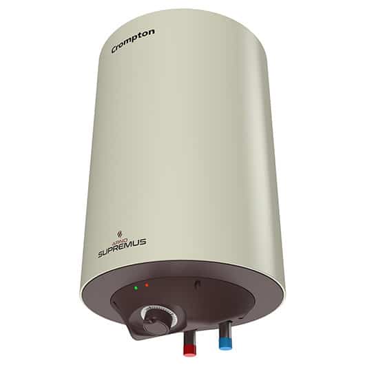 Crompton Storage Water Heater 10L Capacity 5 Star Rated with Temperature Controller Arno Supremus