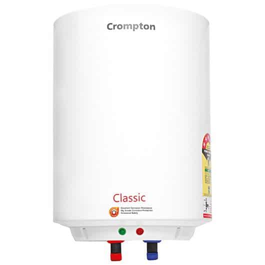 Crompton Water Heater 6L Capacity 4 Star Rated with Energy Efficiency Classic