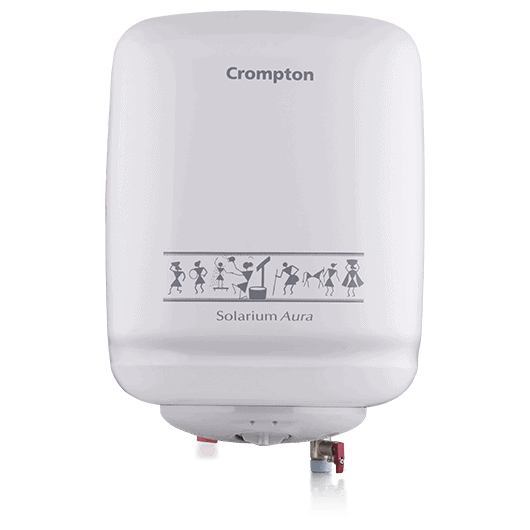 Crompton Water Heater 6L Capacity 5 Star Rated withPowerful Heating Element Solarium Aura