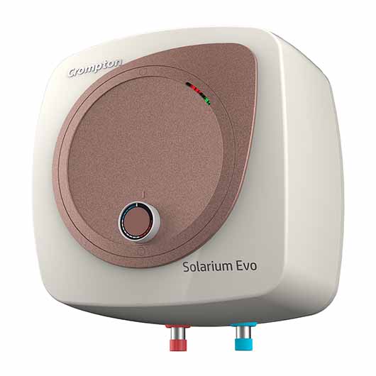 Crompton Storage Water Heater 10L Capacity 5 Star Rated with Powerful Heating Element Solarium Evo
