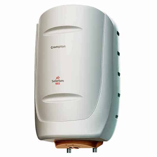 Crompton Storage Water Heater 10L Capacity with Triple Shield Protection for Hard Water Solarium Neo
