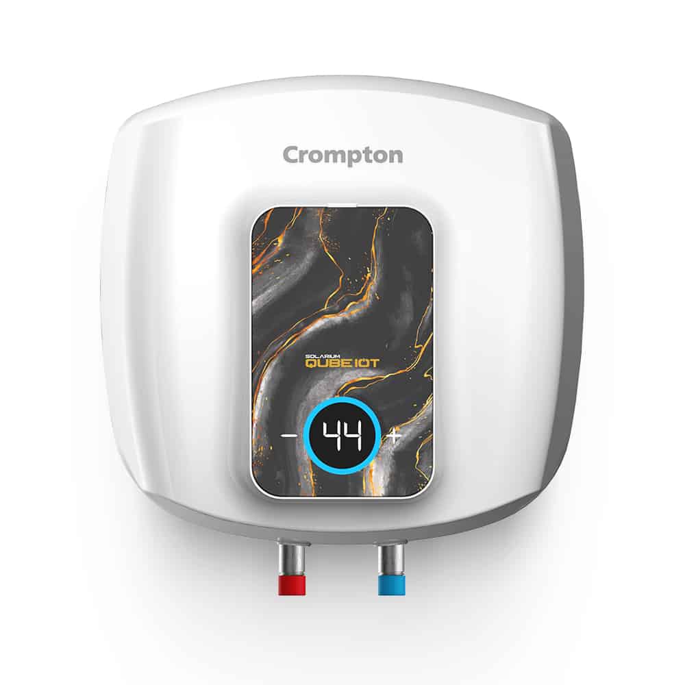 Crompton Smart Water Heater 15L Capacity 5 Star Rated with Voice Control Pre-Set Timer Solarium Qube IOT