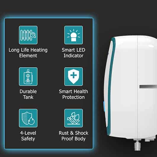 Crompton Instant Water Heater 3L Capacity with Powerful Heating Solarium Vogue